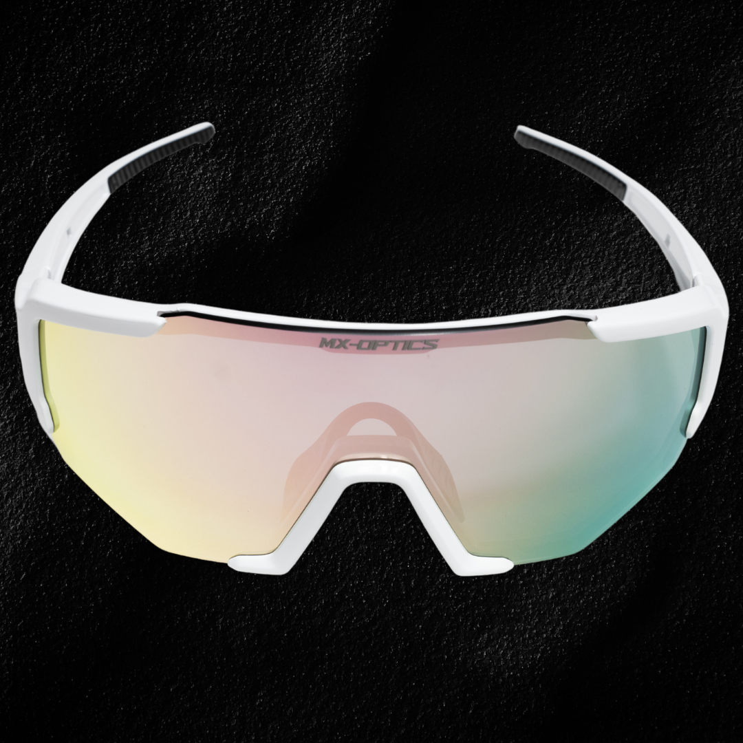 mx goggles with glasses MX GLASSES WHT-PNK