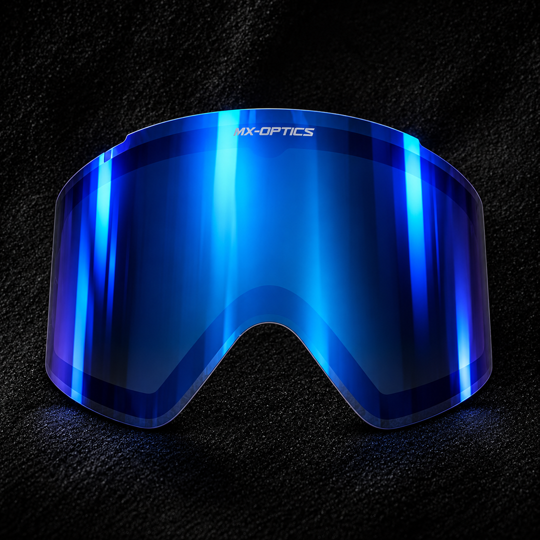 MX SNOW LENS REVO BLUE