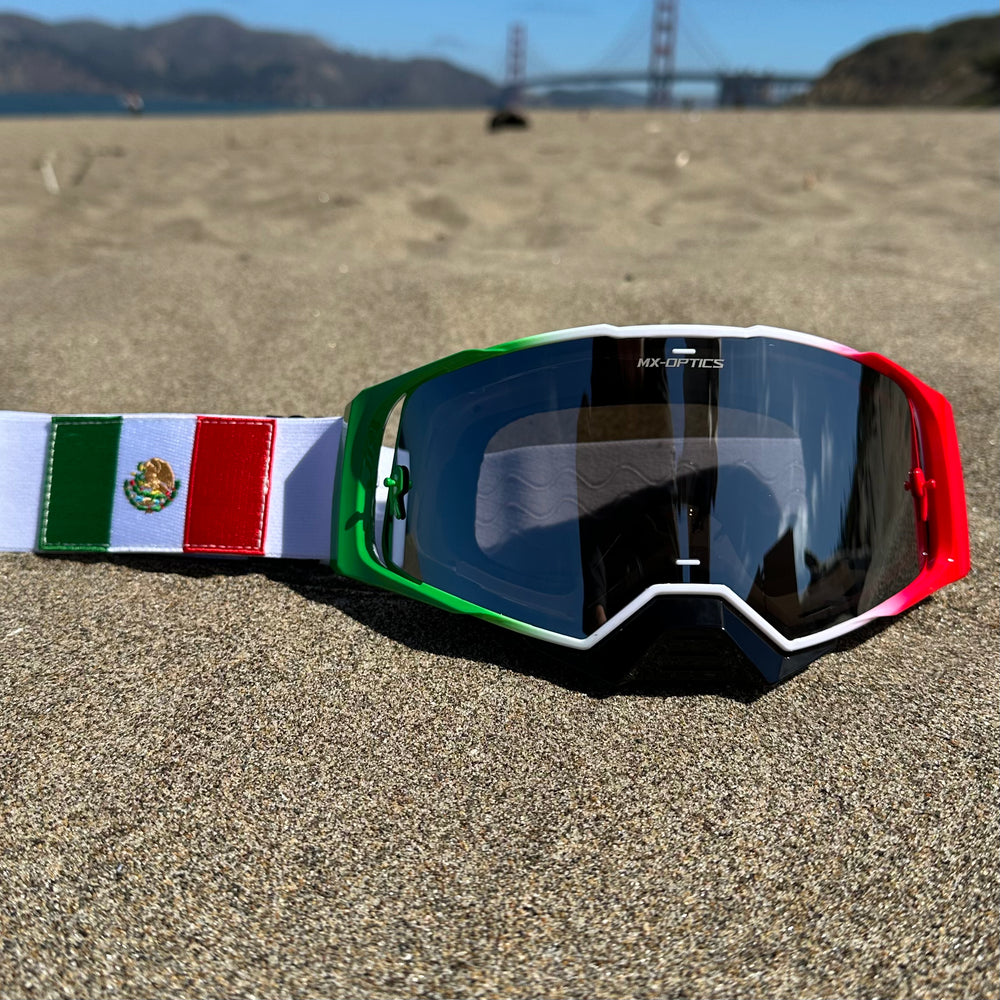 MEXICO OFFROAD GOGGLES WHT