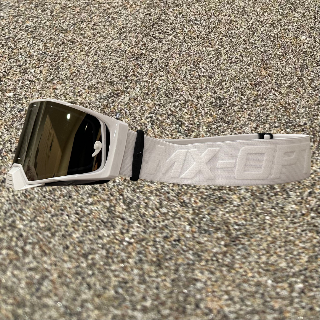 MX GOGGLES WHT-WHT